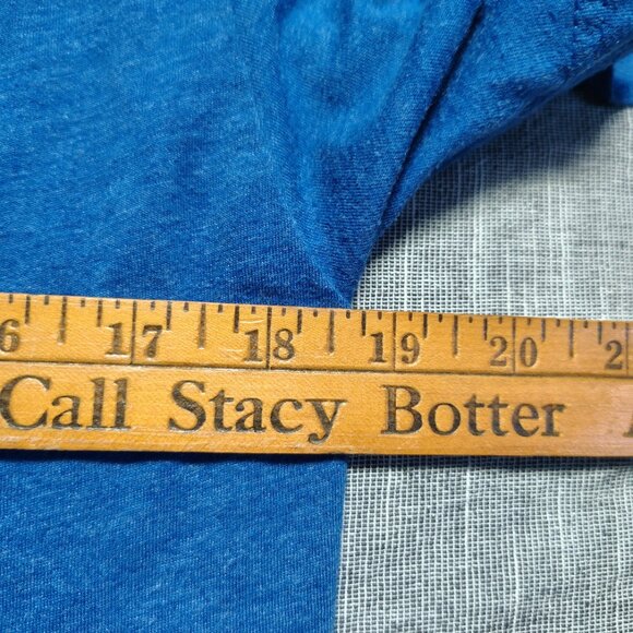 Hamms Beer T-Shirt Blue 19th Hole American Needle Bear Mascot Graphic Medium Y2K - Picture 8 of 9